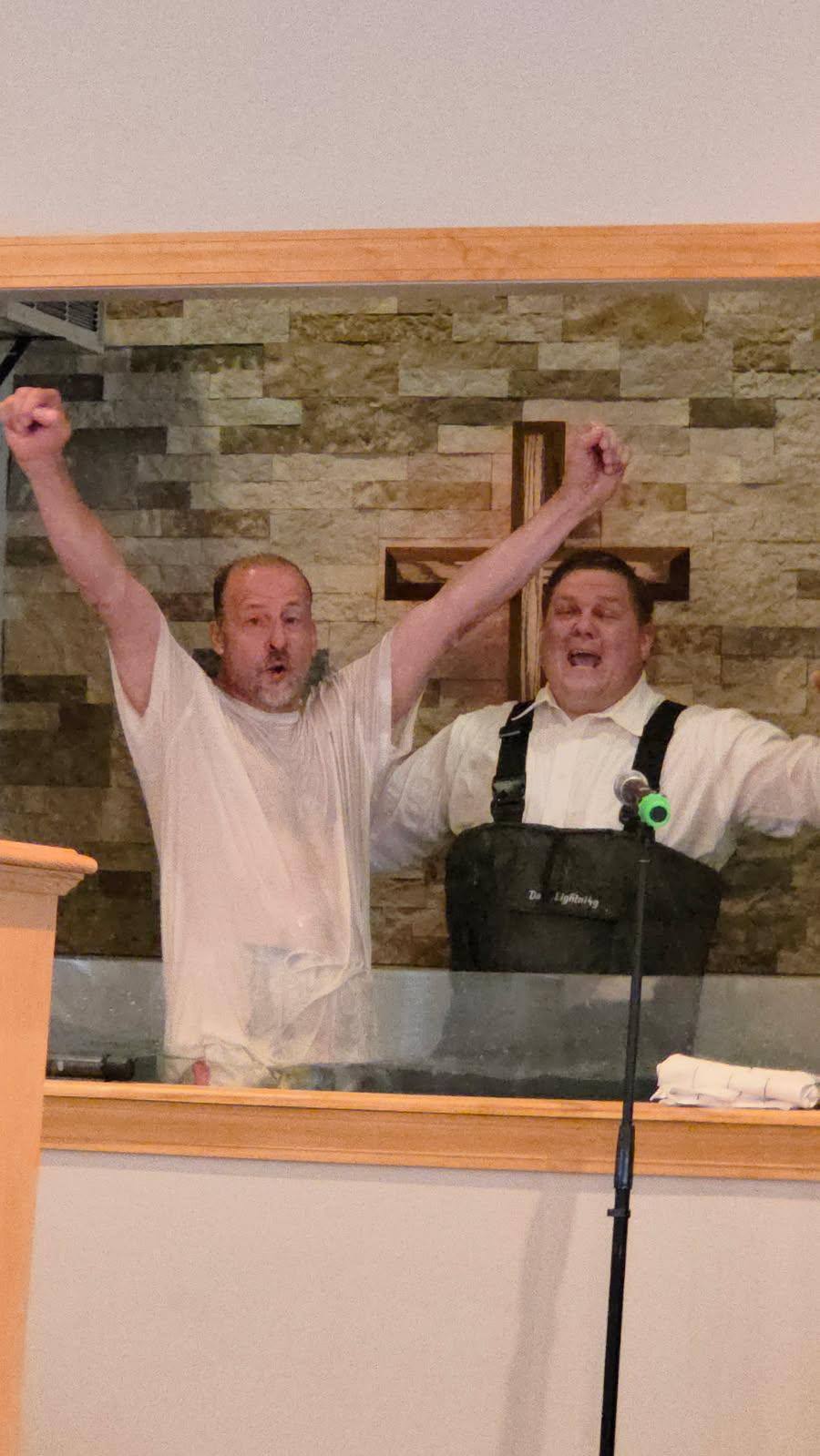 Baptism at Hope Baptist Church